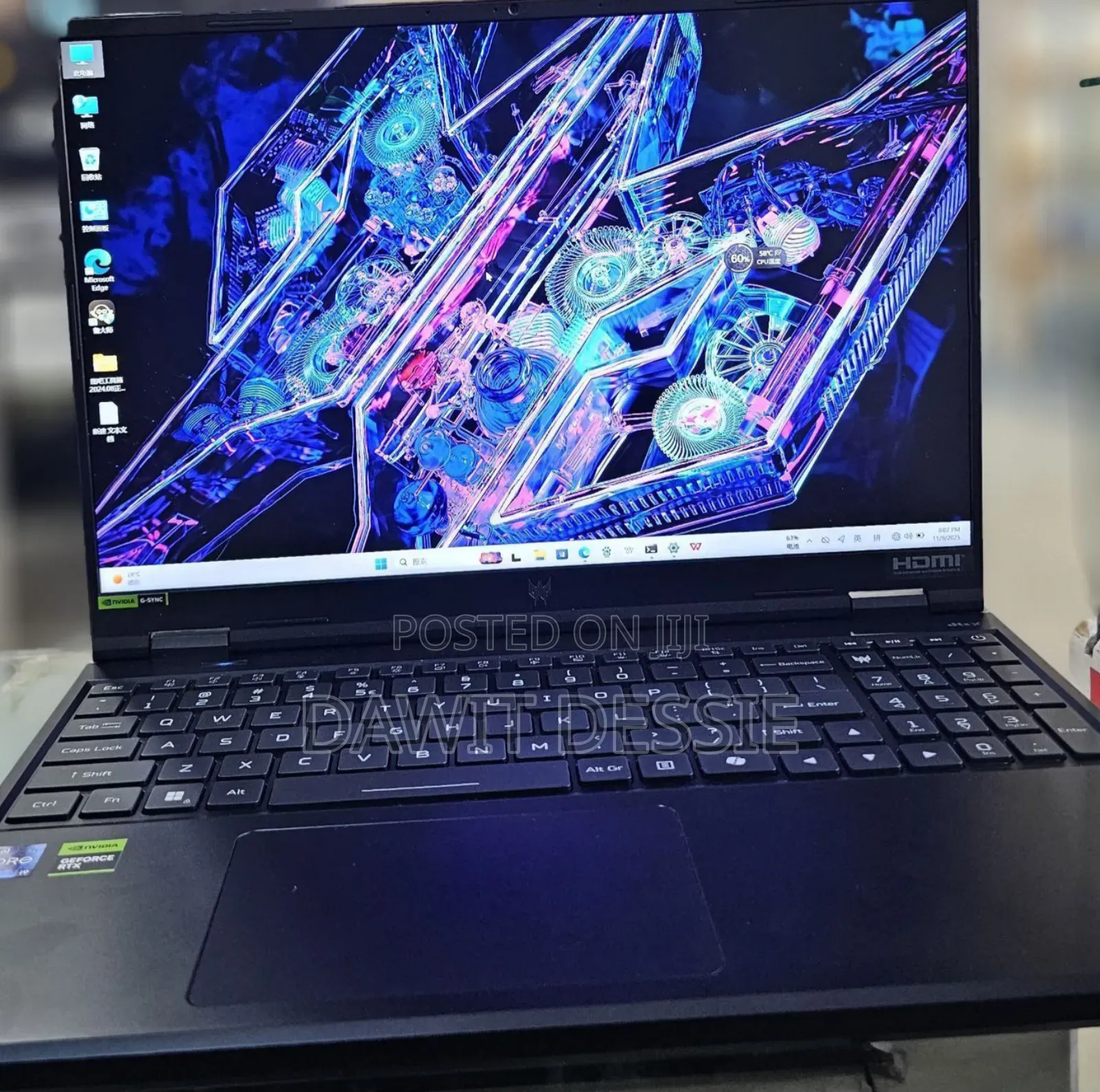 New Laptop Acer Predator Helios Neo 16 16GB Intel Core I9 SSD 1T