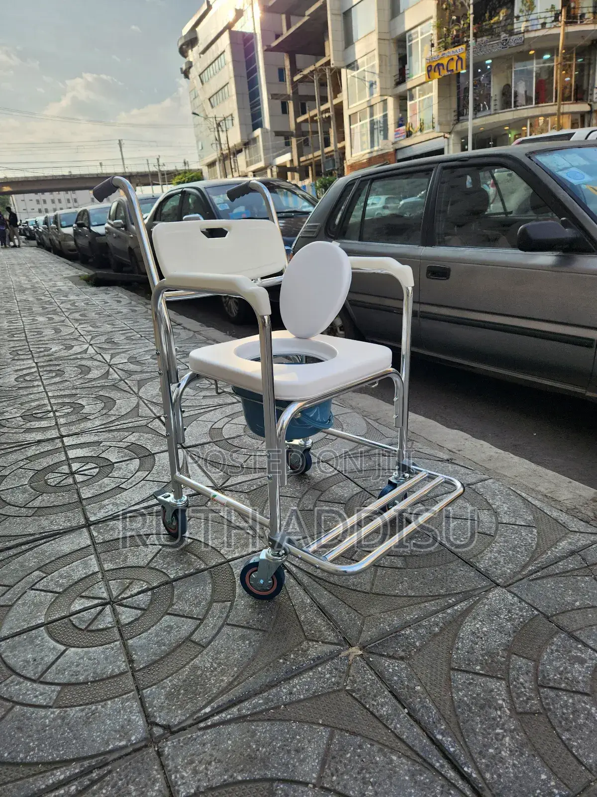 Commode Four Mini Wheels Wheelchair輕微wheelchair鳵你wheelchair Medical