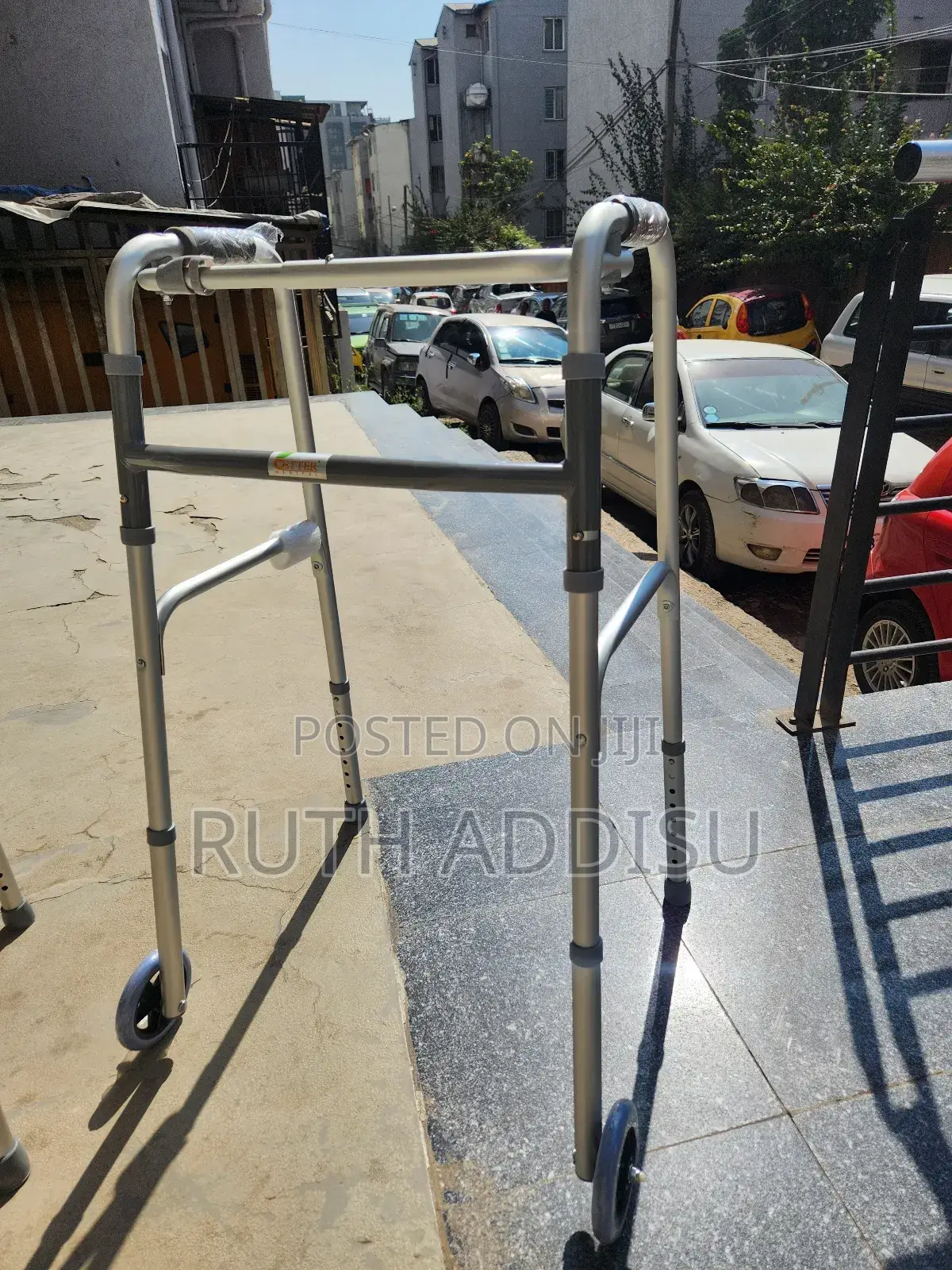 Foldable Stainless Walker蝨我medical Walker鳵的quality Walker軍事medical New