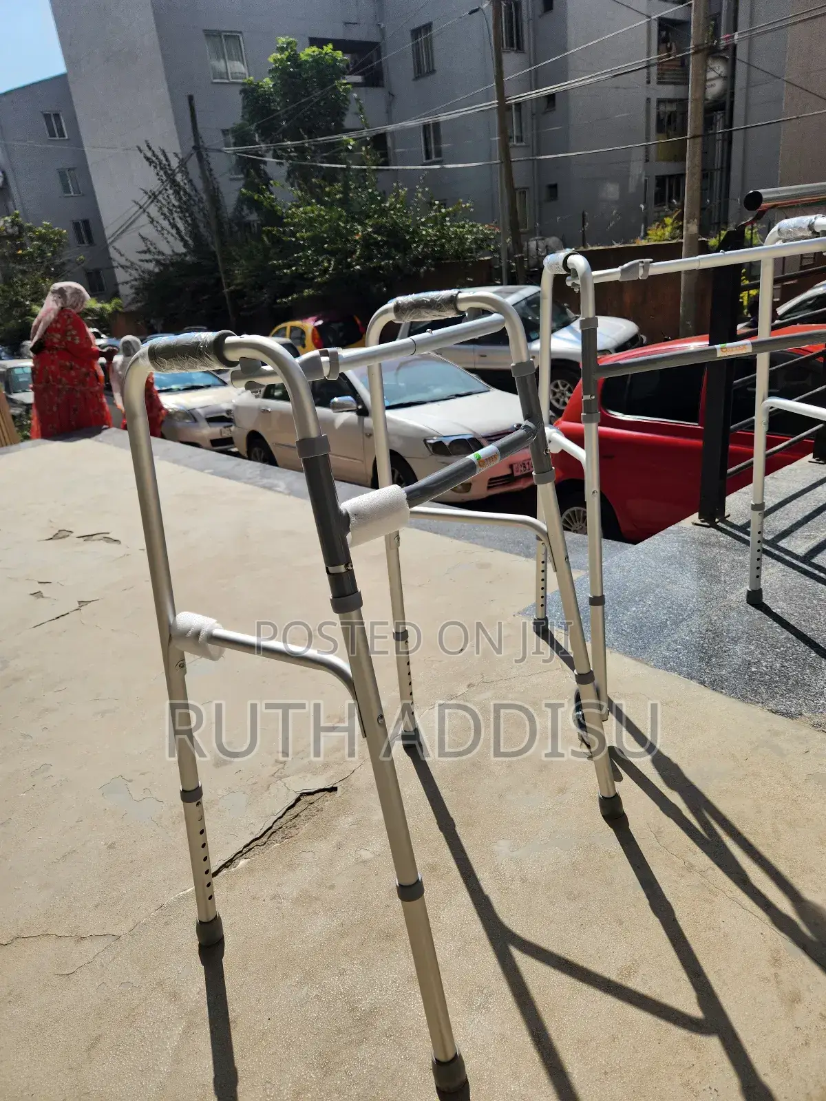 Almunium Walker麵包walker朱諾foldable Walker腕錶medical Walker脆弱walker New