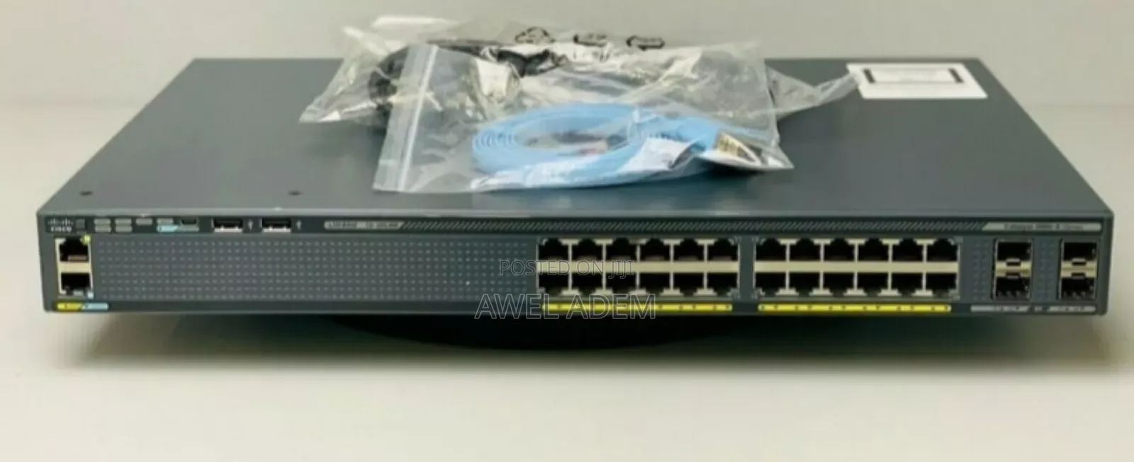 Cisco Catalyst Ws-C2960x-24ps-L Poe Ethernet Network Switch Renewed