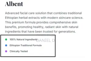Albent Advanced Facial Care Solution