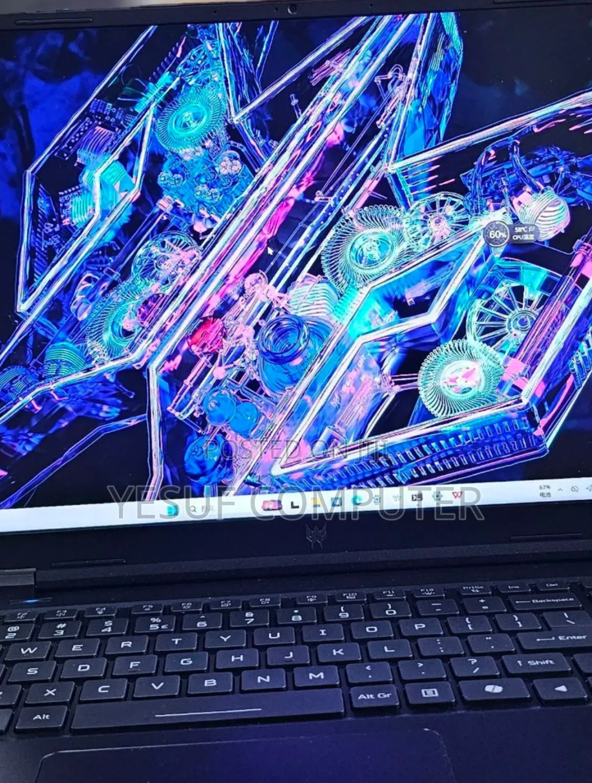 New Laptop Acer Predator Helios Neo 16 16GB Intel Core I9 SSD 1T