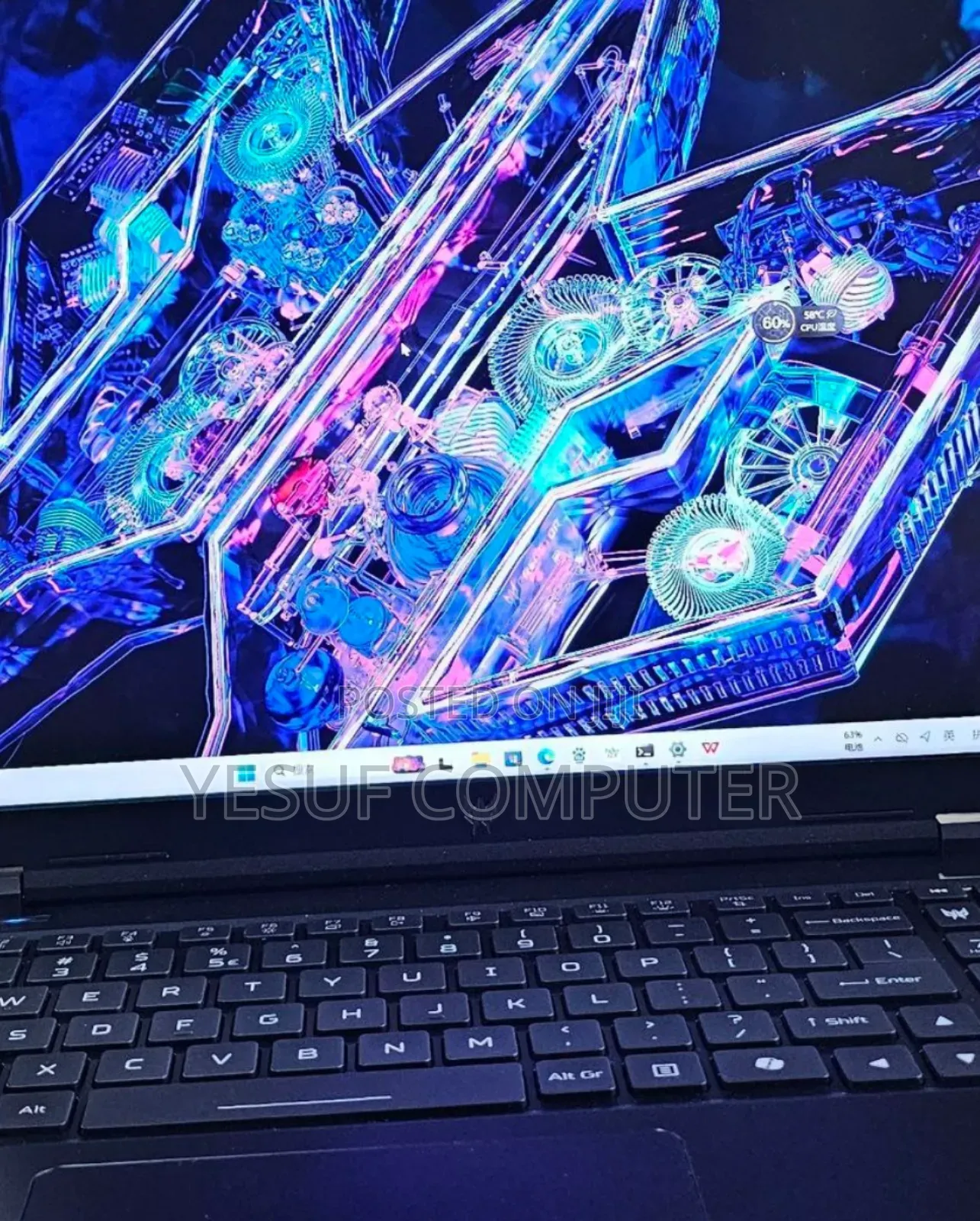 New Laptop Acer Predator Helios Neo 16 16GB Intel Core I9 SSD 1T