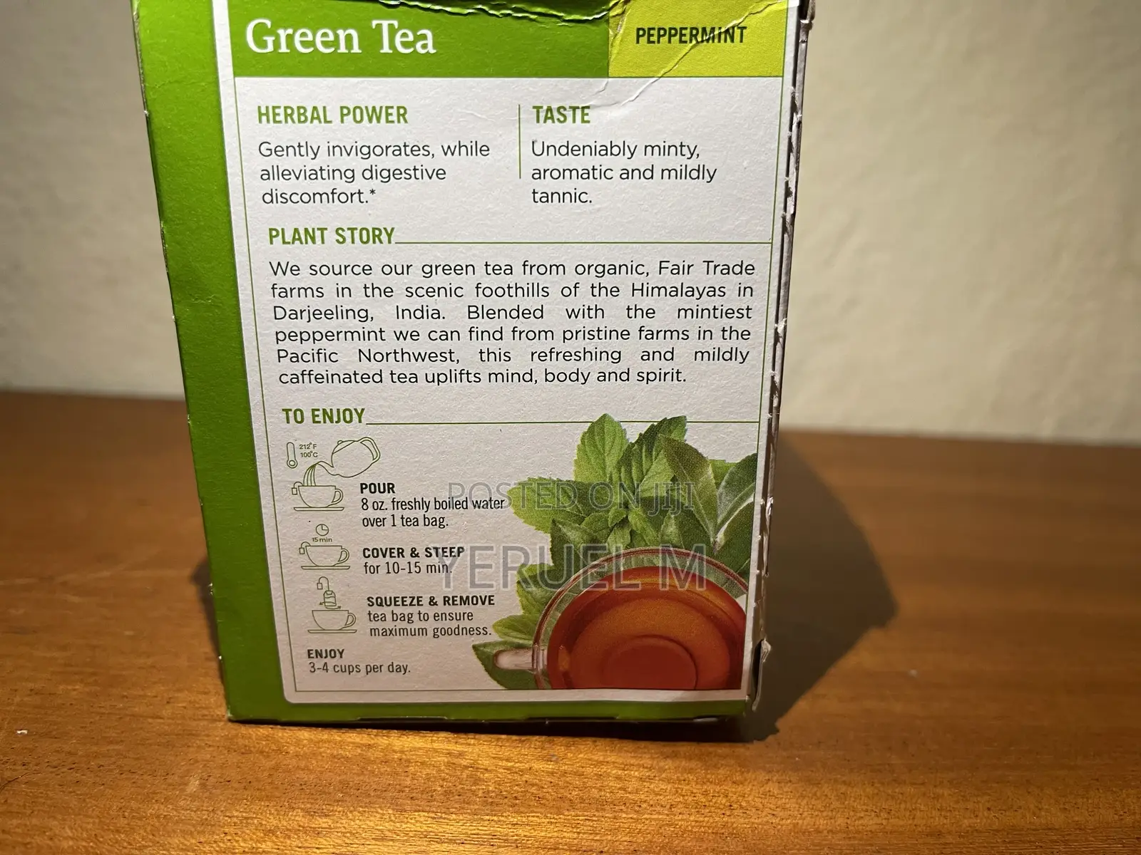 Green Tea Lemongrass Organic