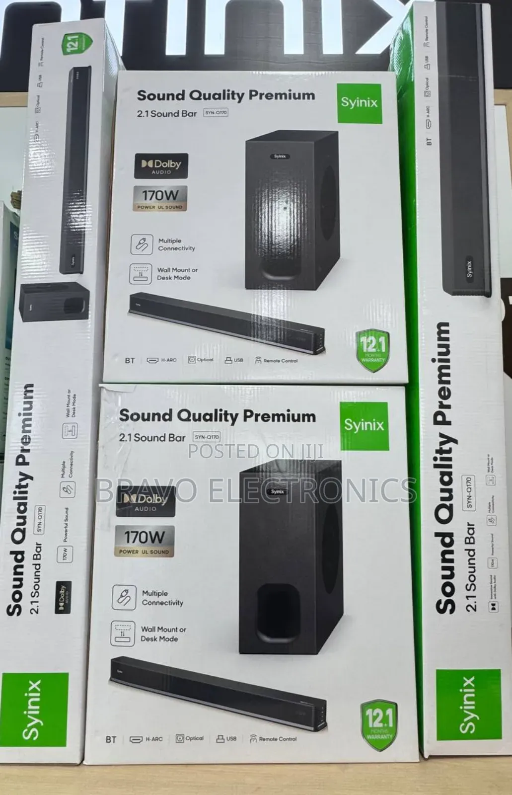  Syinix 170w Speaker – Dolby Sound, Deep Bass Experience! 