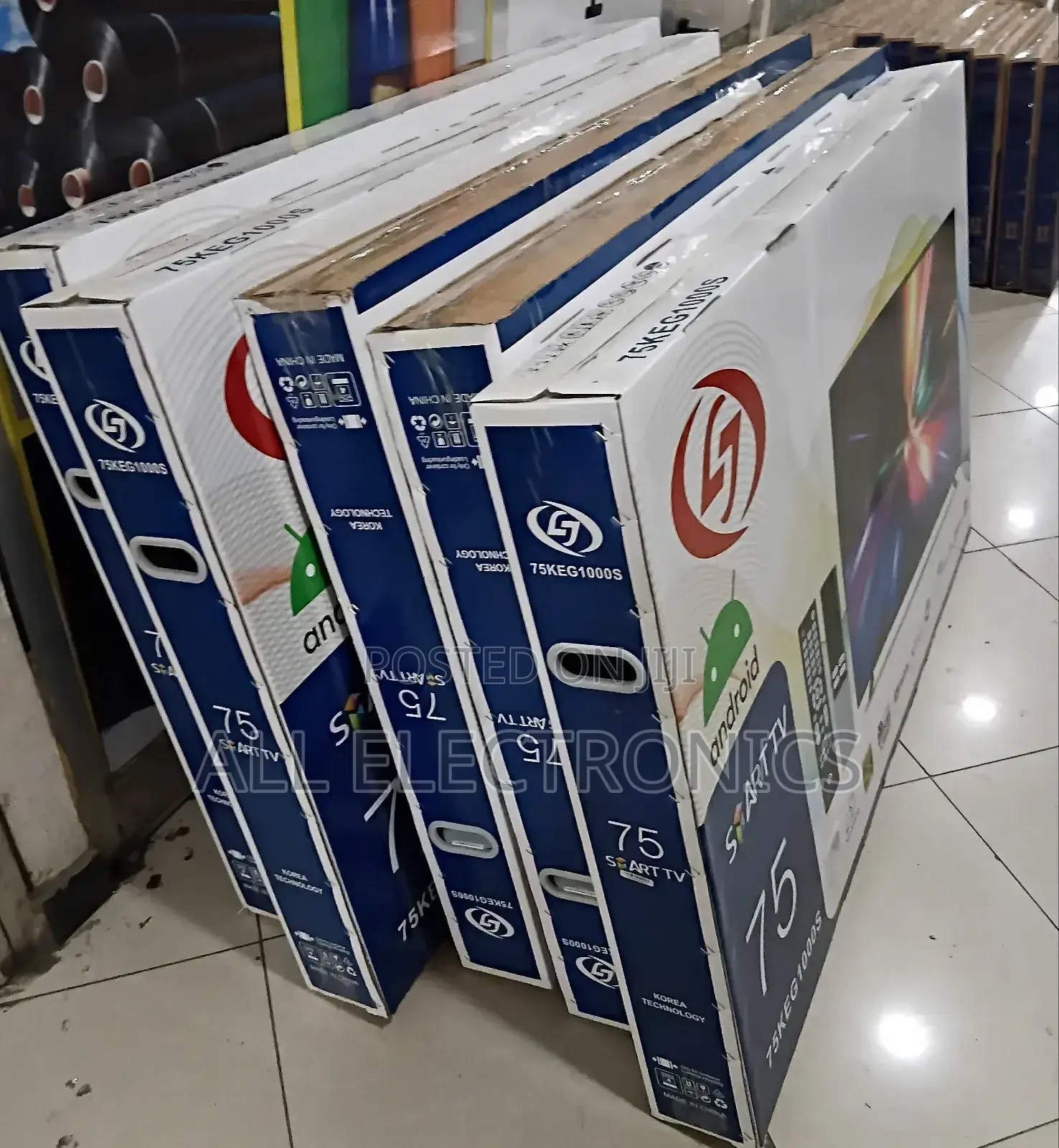 Lj"75ኢንች ስማርት ቲቪ