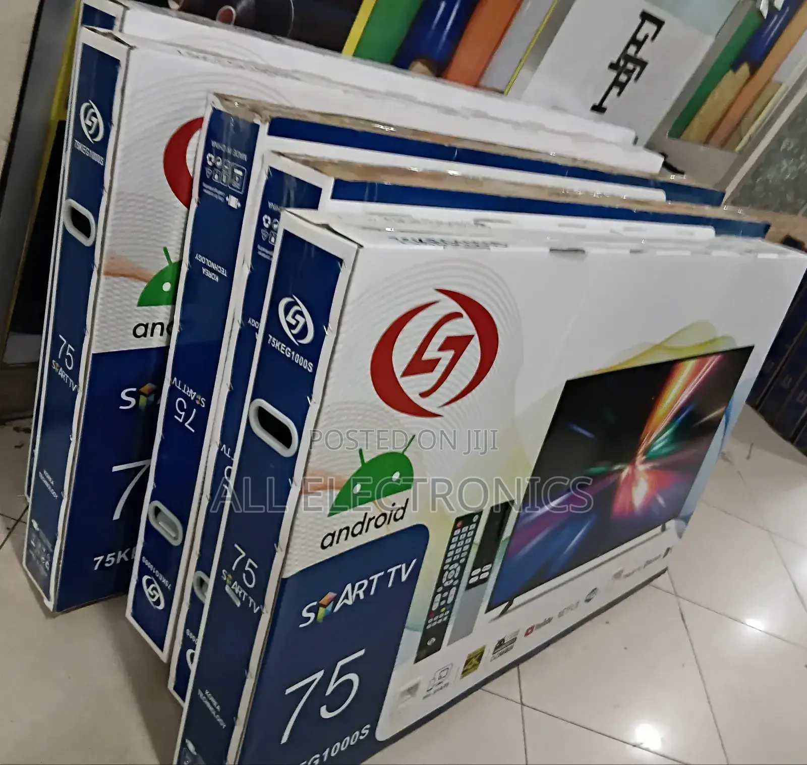 Lj"75ኢንች ስማርት ቲቪ