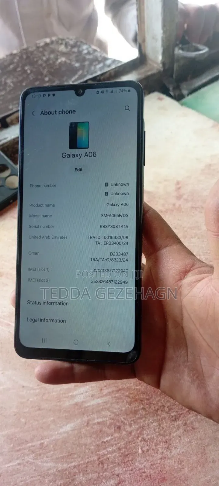 Samsung Galaxy A06 128 GB Black