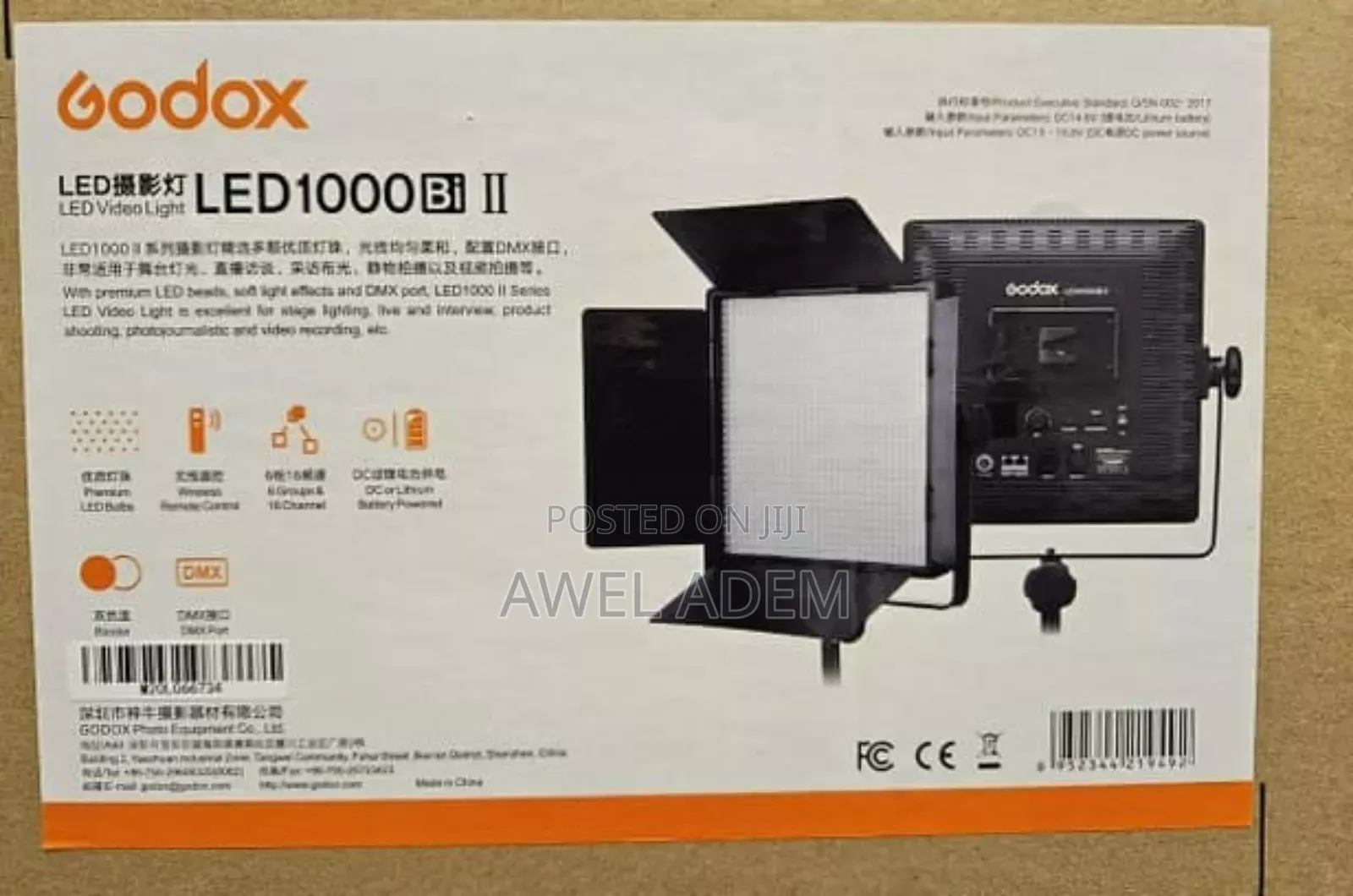 Godox Led1000bi Ii Colr Led Video Light