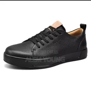 From Usa Original Leather Shoes ክብደት የሌለው ጠንካራ የቆዳ ጫማ