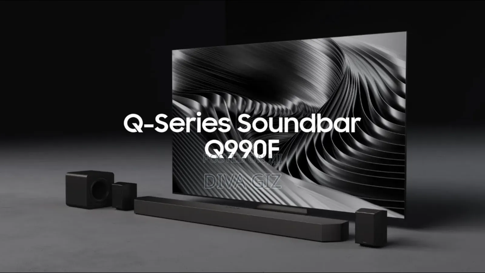 Samsung Q-Series Soundbar, Q990f, 11.1.4 Ch, Subwoofer