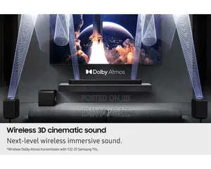 Samsung Q-Series Soundbar, Q990f, 11.1.4 Ch, Subwoofer