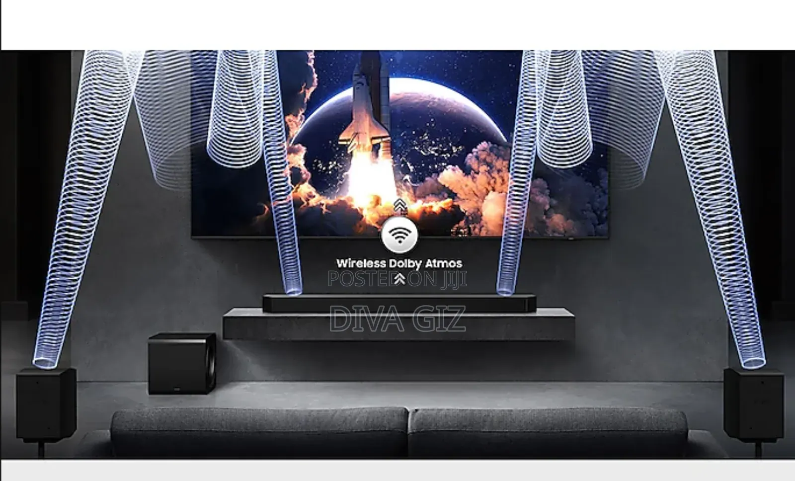 Samsung Q-Series Soundbar, Q990f, 11.1.4 Ch, Subwoofer