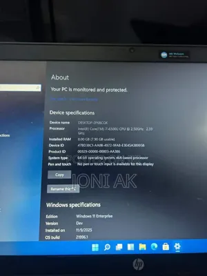 Laptop HP ProBook 450 8GB Intel Core I7 HDD 512GB