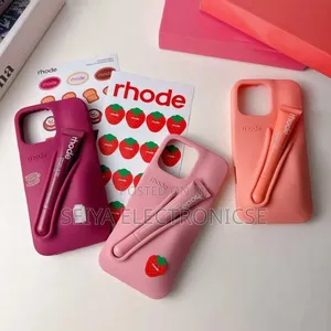 Gloss Phone Cover Case With Lipstick
