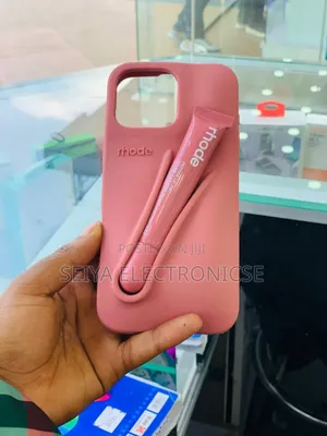 Gloss Phone Cover Case With Lipstick