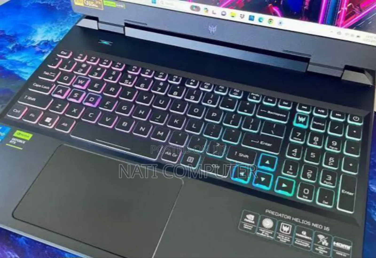 New Laptop Acer 16GB Intel Core I9 SSD 1T