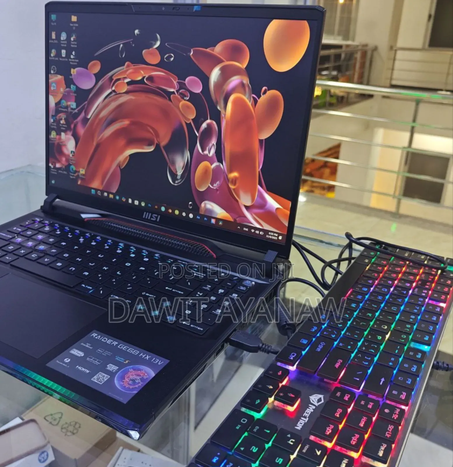 New Laptop MSI 16GB Intel Core I9 SSD 1T