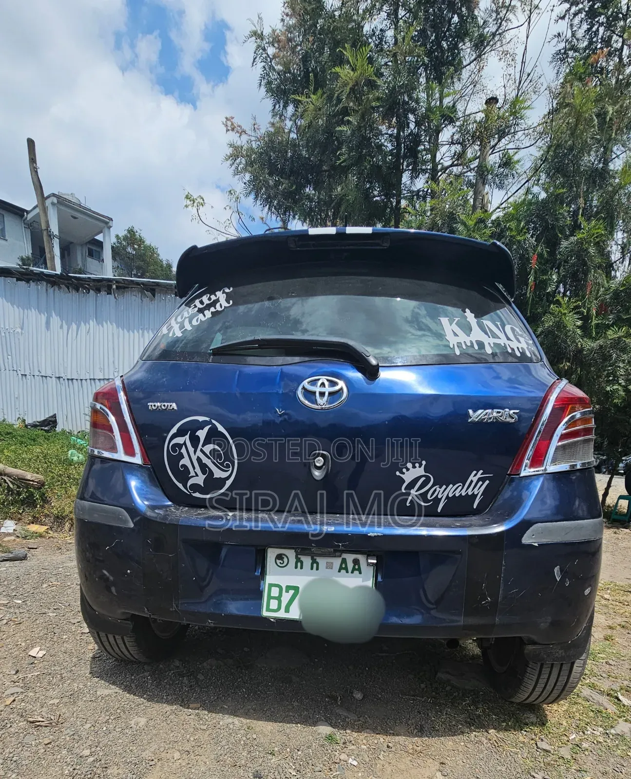 Toyota Yaris 1.0 VVT-i 2008 Blue