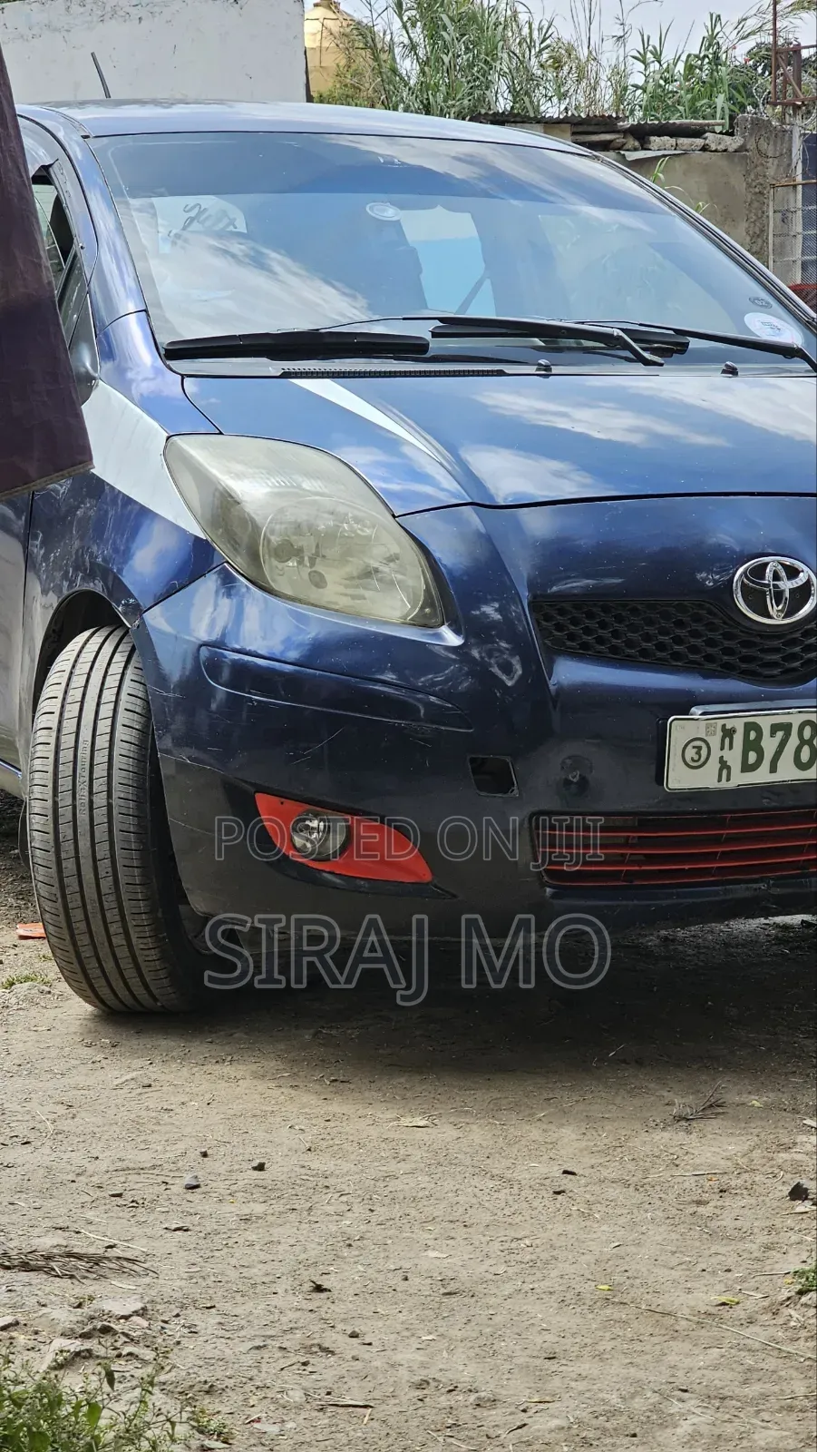 Toyota Yaris 1.0 VVT-i 2008 Blue