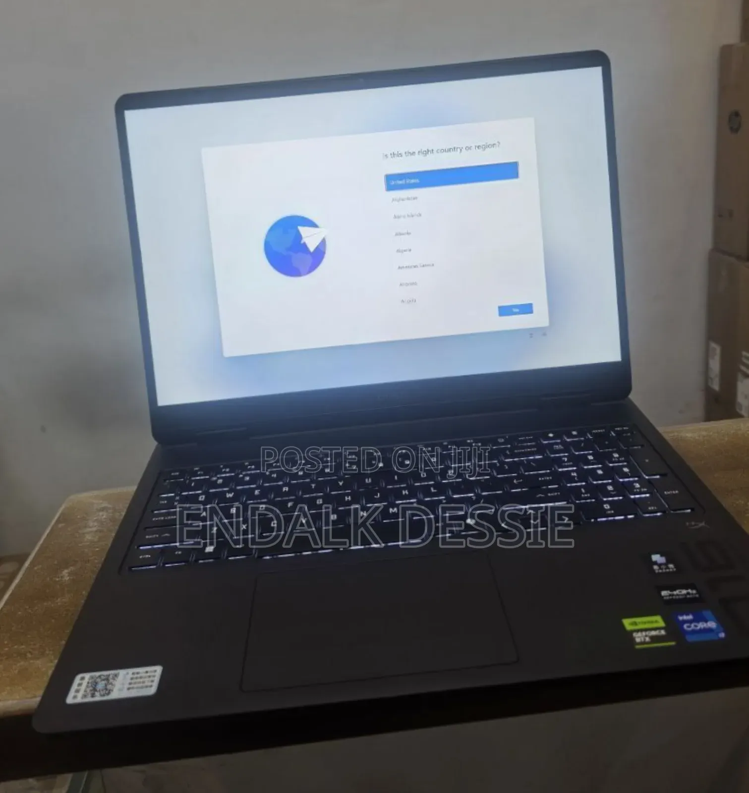 New Laptop HP Omen 16 16GB Intel Core I7 SSD 1T