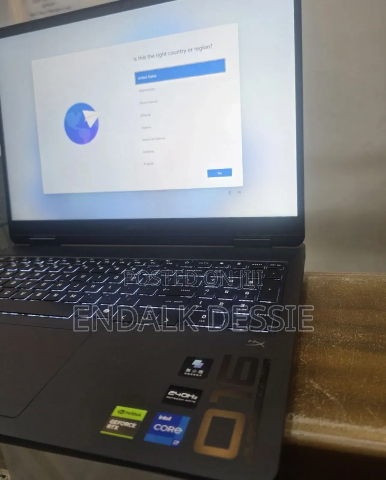 New Laptop HP Omen 16 16GB Intel Core I7 SSD 1T