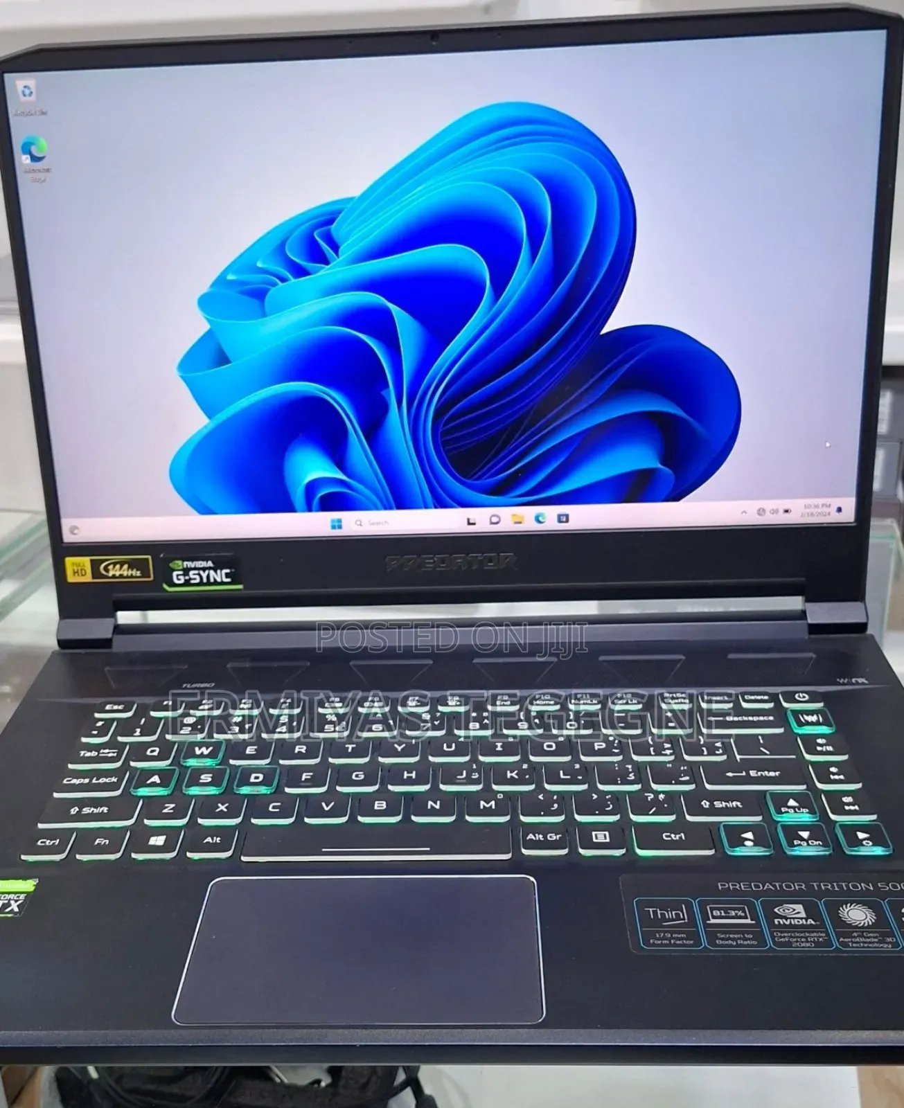 New Laptop Acer Predator Helios Neo 16 16GB Intel Core I7 SSD 1T