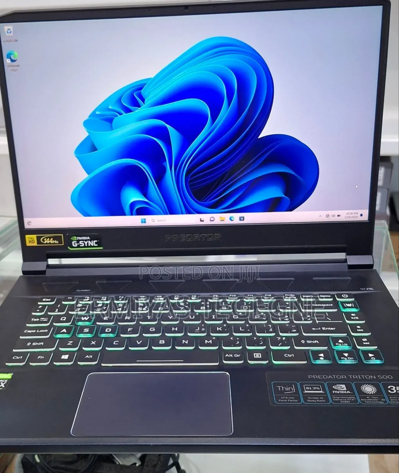 New Laptop Acer Predator Helios Neo 16 16GB Intel Core I7 SSD 1T