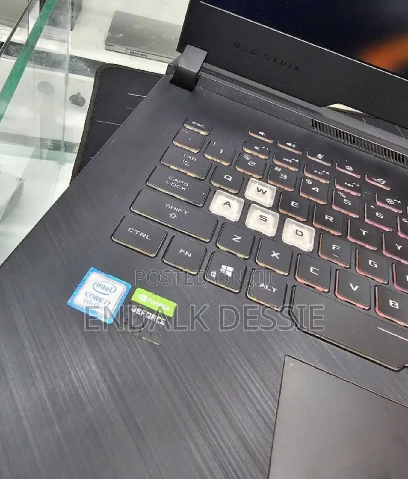 New Laptop Asus ROG Strix G15 16GB Intel Core I7 SSD 512GB