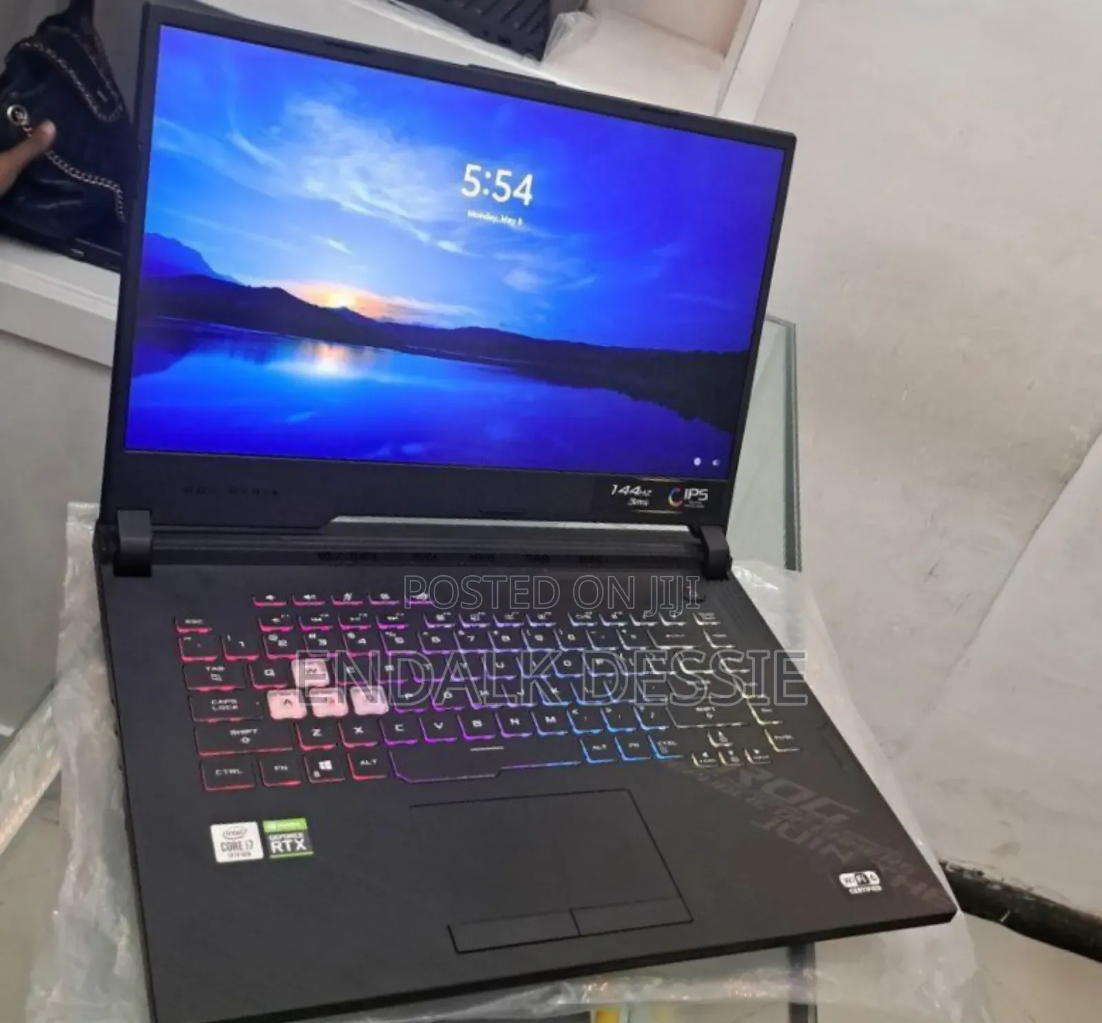 New Laptop Asus ROG Strix G15 16GB Intel Core I7 SSD 512GB