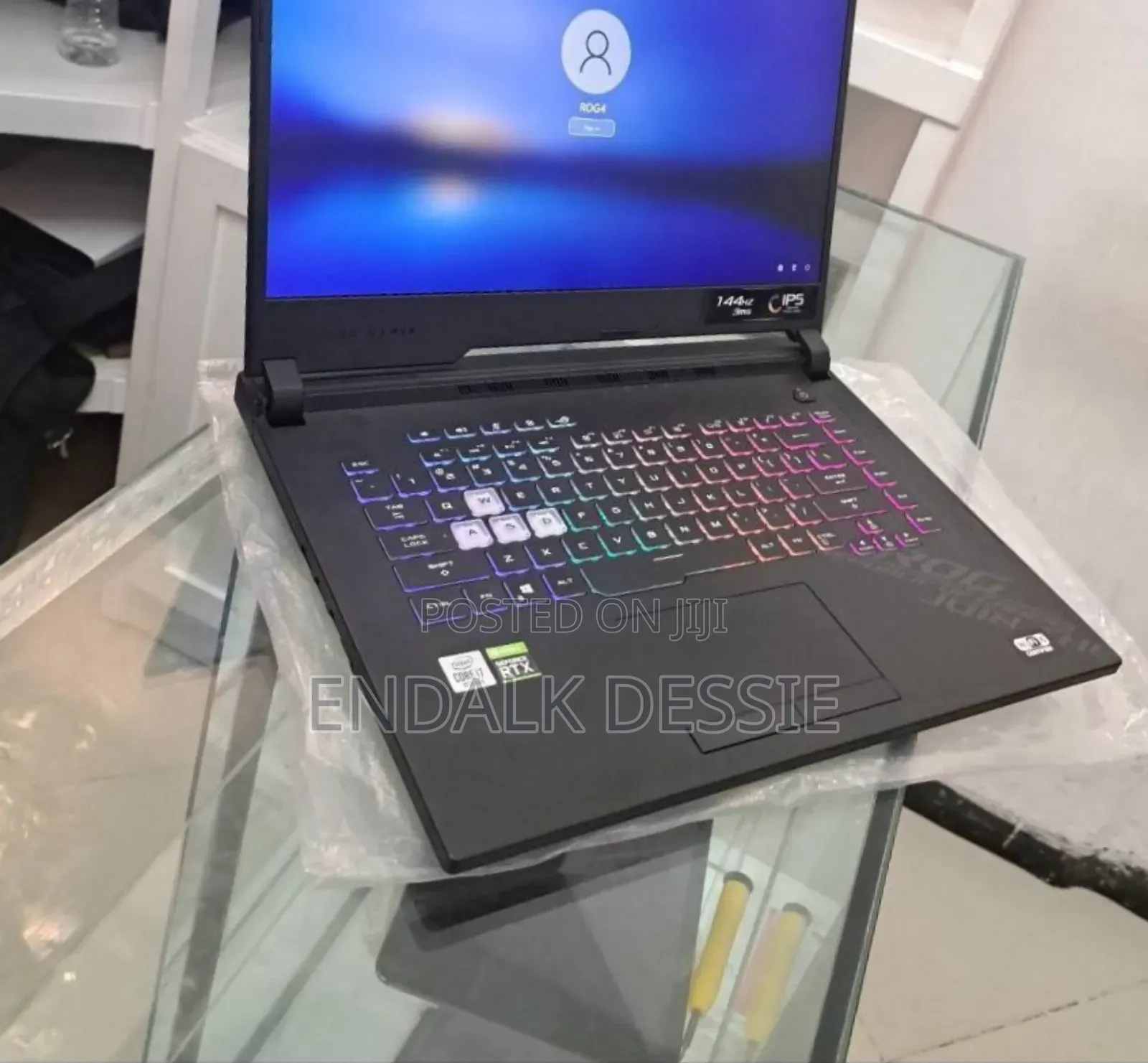 New Laptop Asus ROG Strix G15 16GB Intel Core I7 SSD 512GB