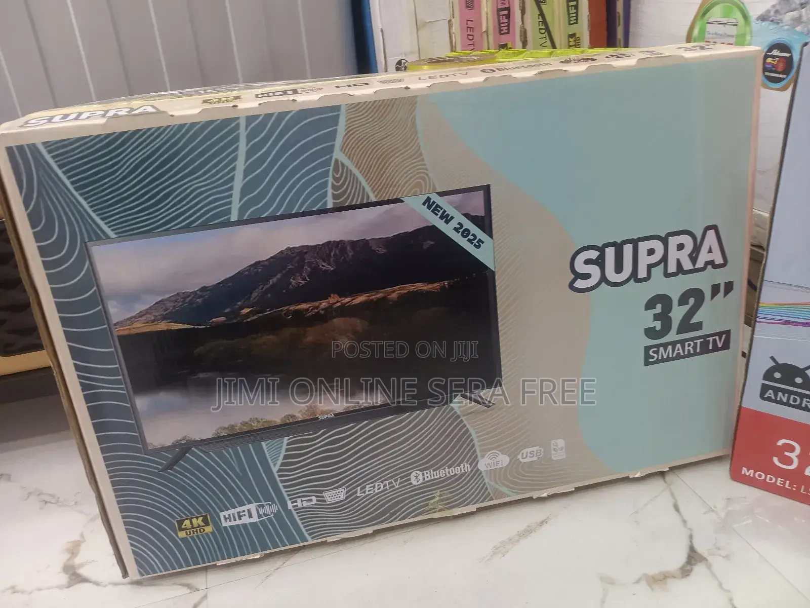 Supra Semart Tv 32 Inch Berand New