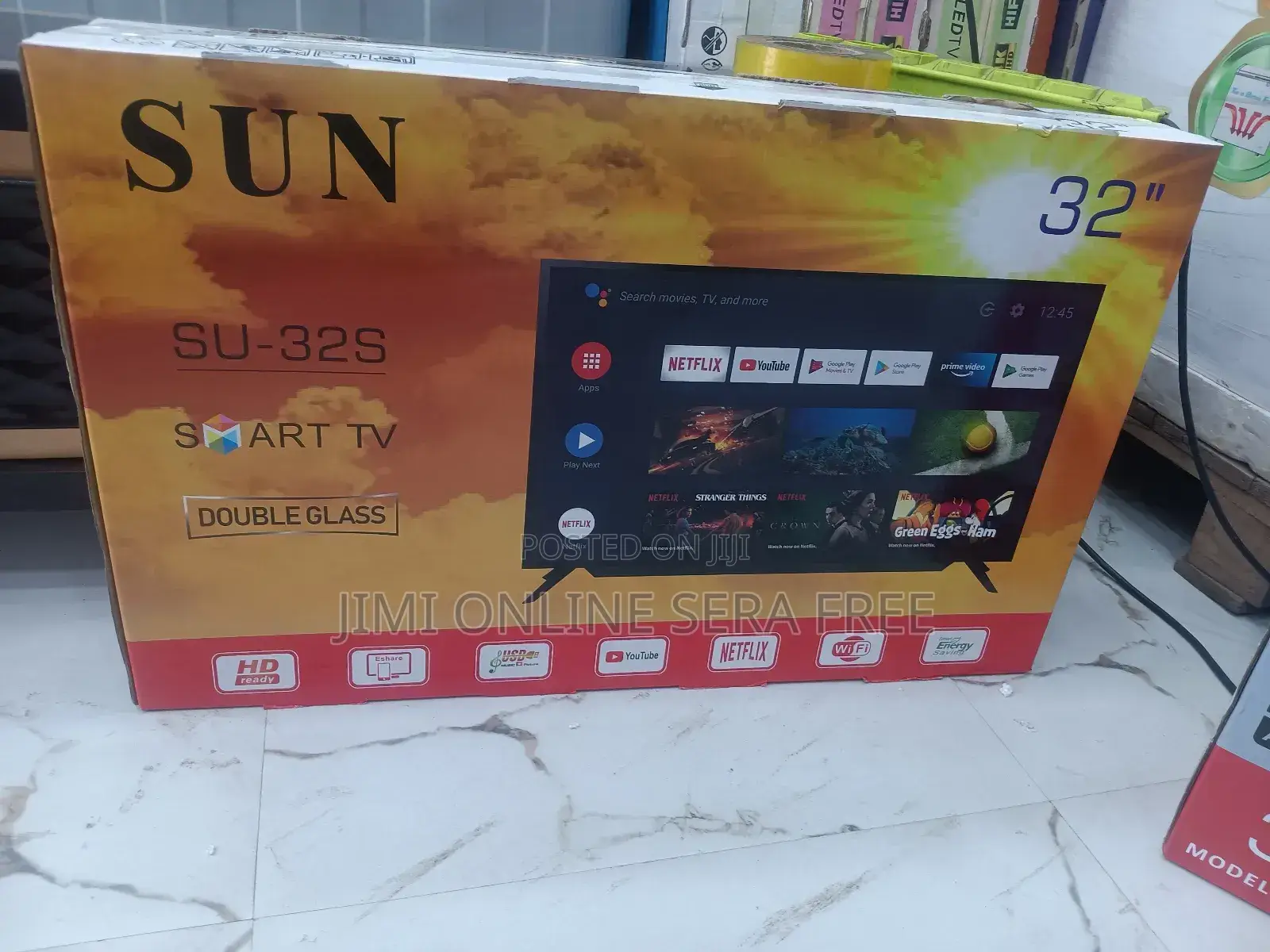 Sun Semart Tv 32 Inch New Betam Arife Berand Eka