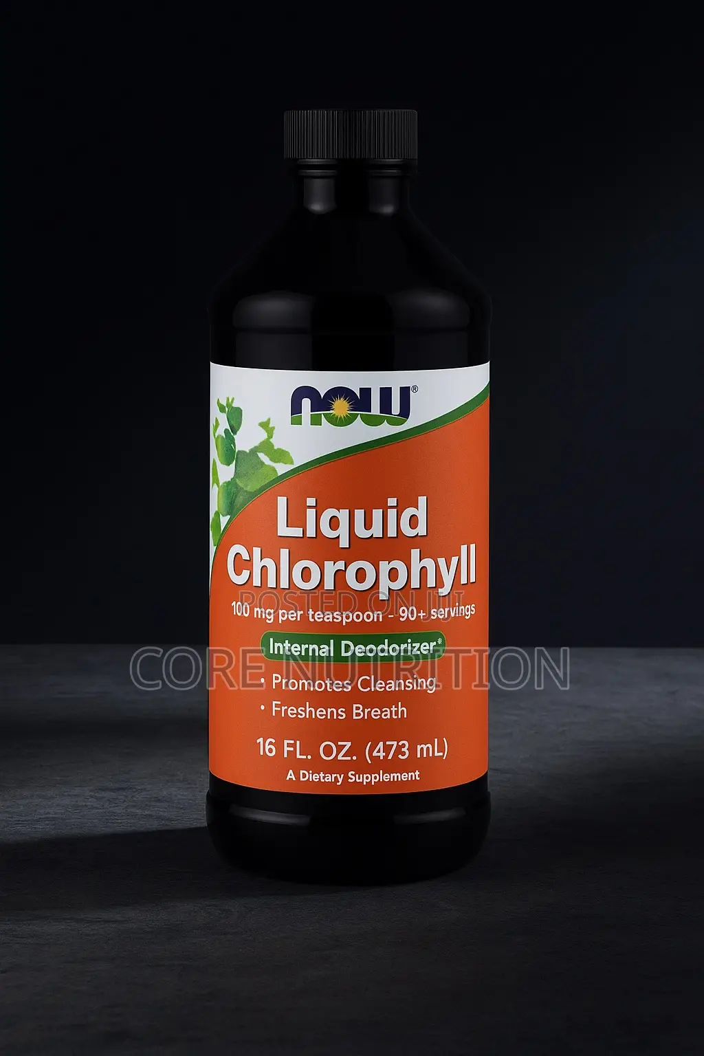 Liquid Chlorophyll 100mg Per Tablespoon , ( 473 Ml )