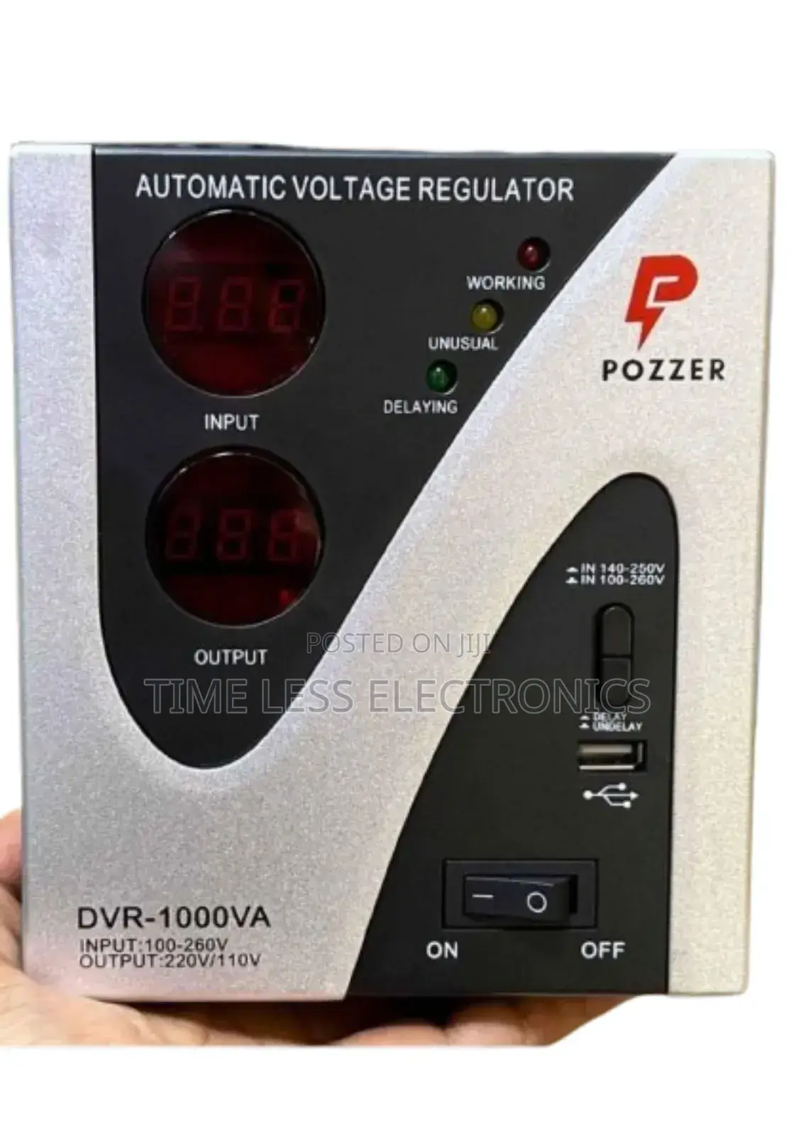  Pozzer 1000w Automatic Voltage Stabilizer – Power Protection! 