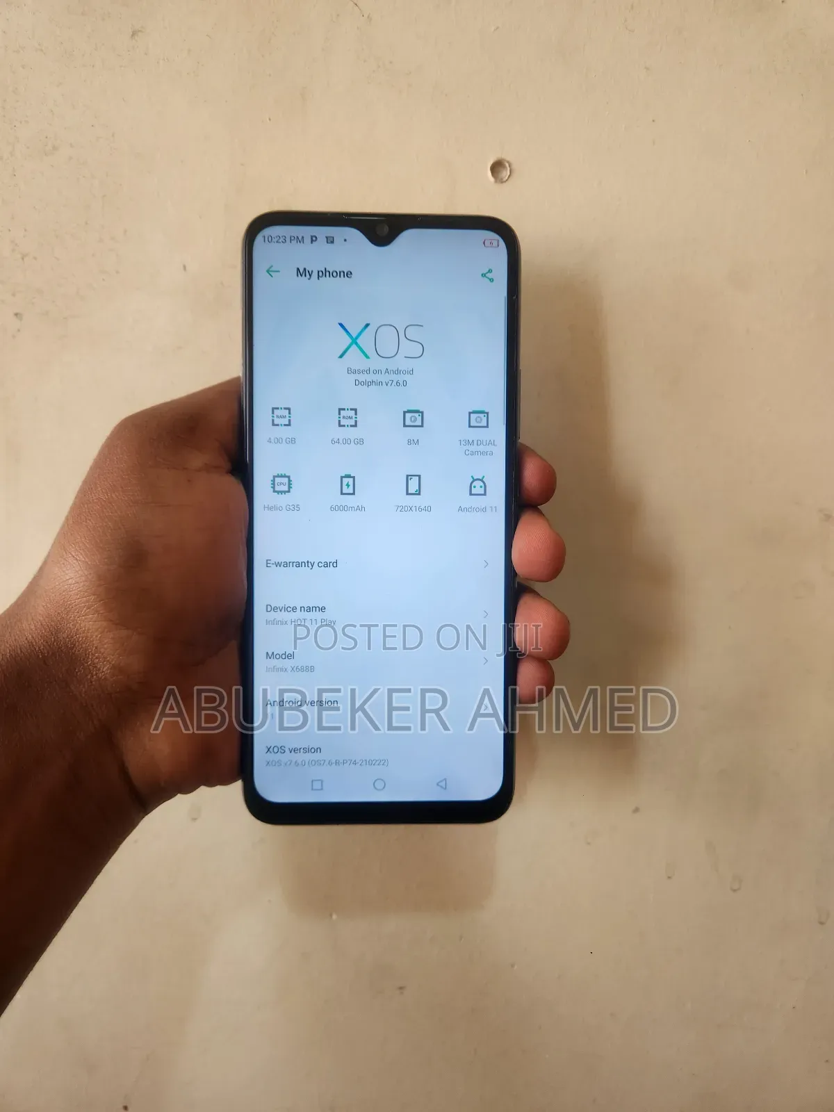 Infinix Hot 11 Play 64 GB Green