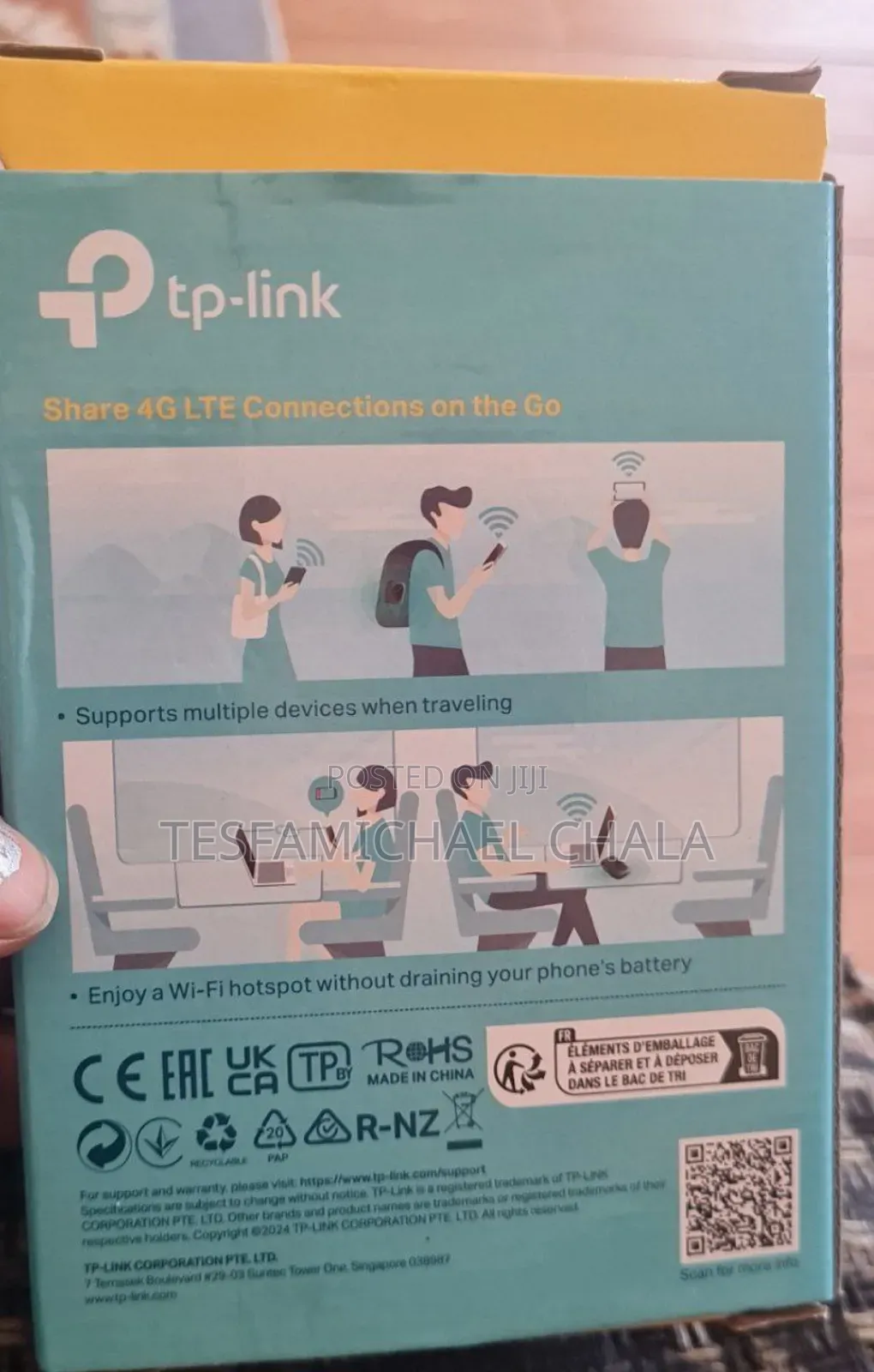 Tp-Link 4g Lte Wi-Fi(M7000)