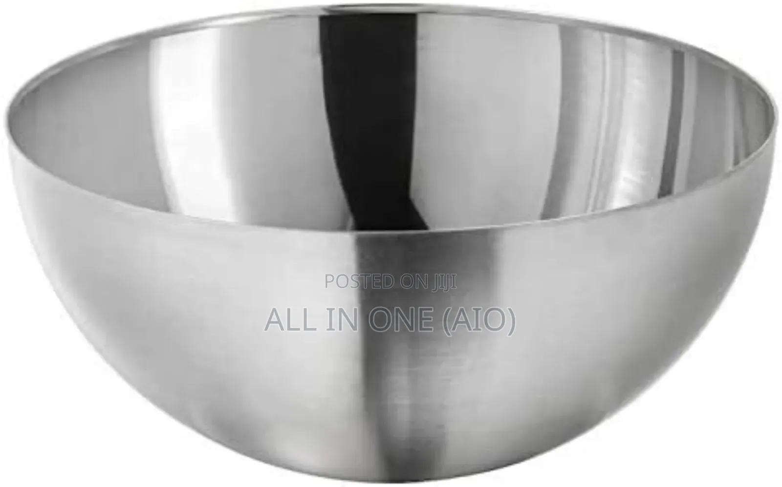 Ikea Blanda Blank Serving Bowl, Stainless Steel, 28 Cm