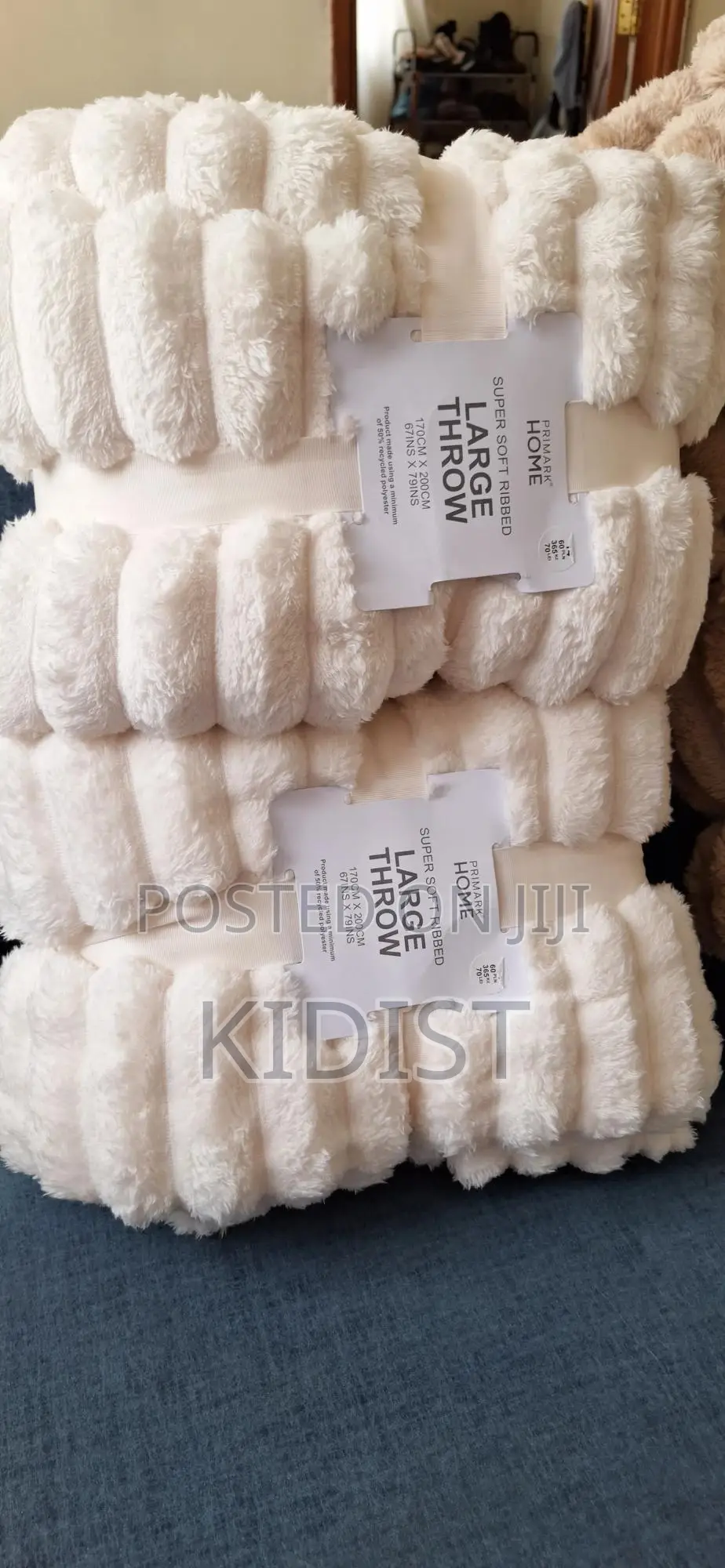 ብርድ ልብስ ለምኔ(Large Throw)170cm ×200cm