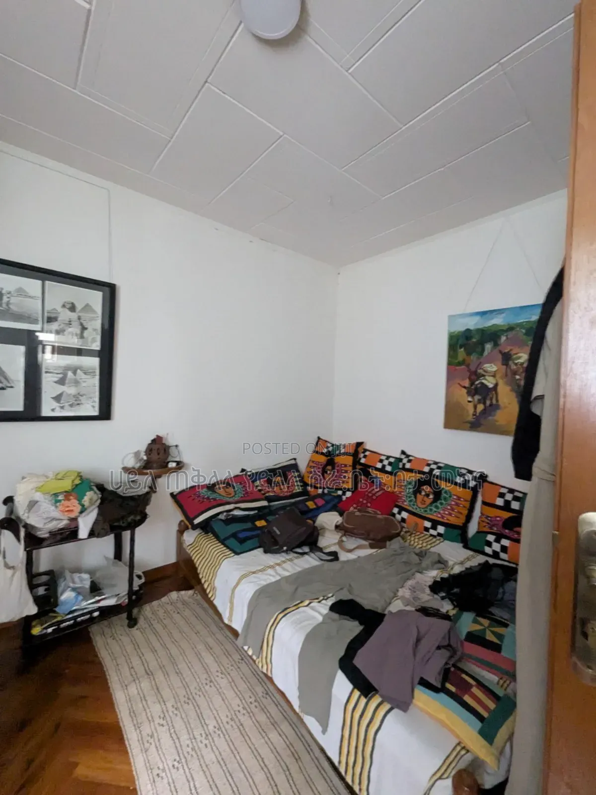 Furnished 4bdrm Townhouse/Terrace in ሠምት ዋሽንግተን አካባቢ, Bole for sale