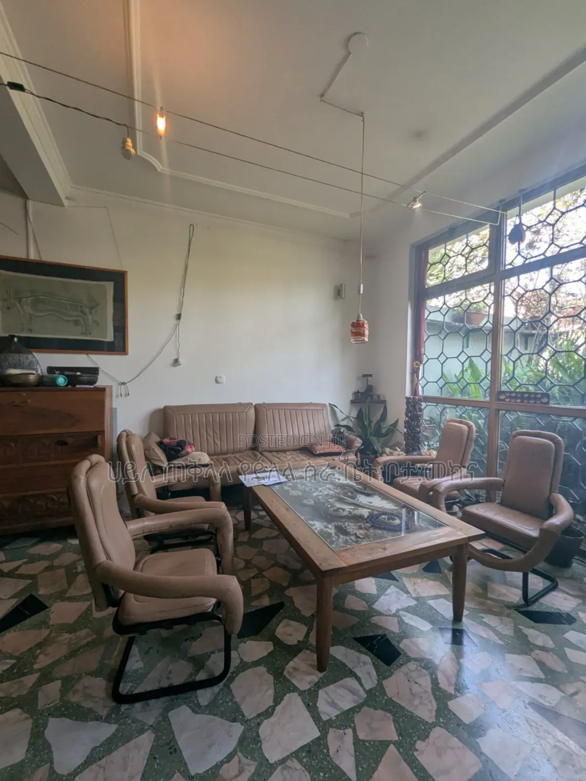 Furnished 4bdrm Townhouse/Terrace in ሠምት ዋሽንግተን አካባቢ, Bole for sale