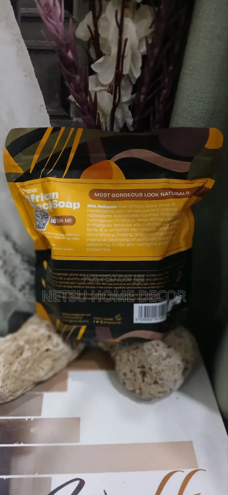 MGL Naturals Raw African Black Soap