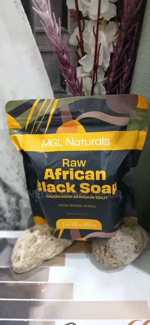 MGL Naturals Raw African Black Soap
