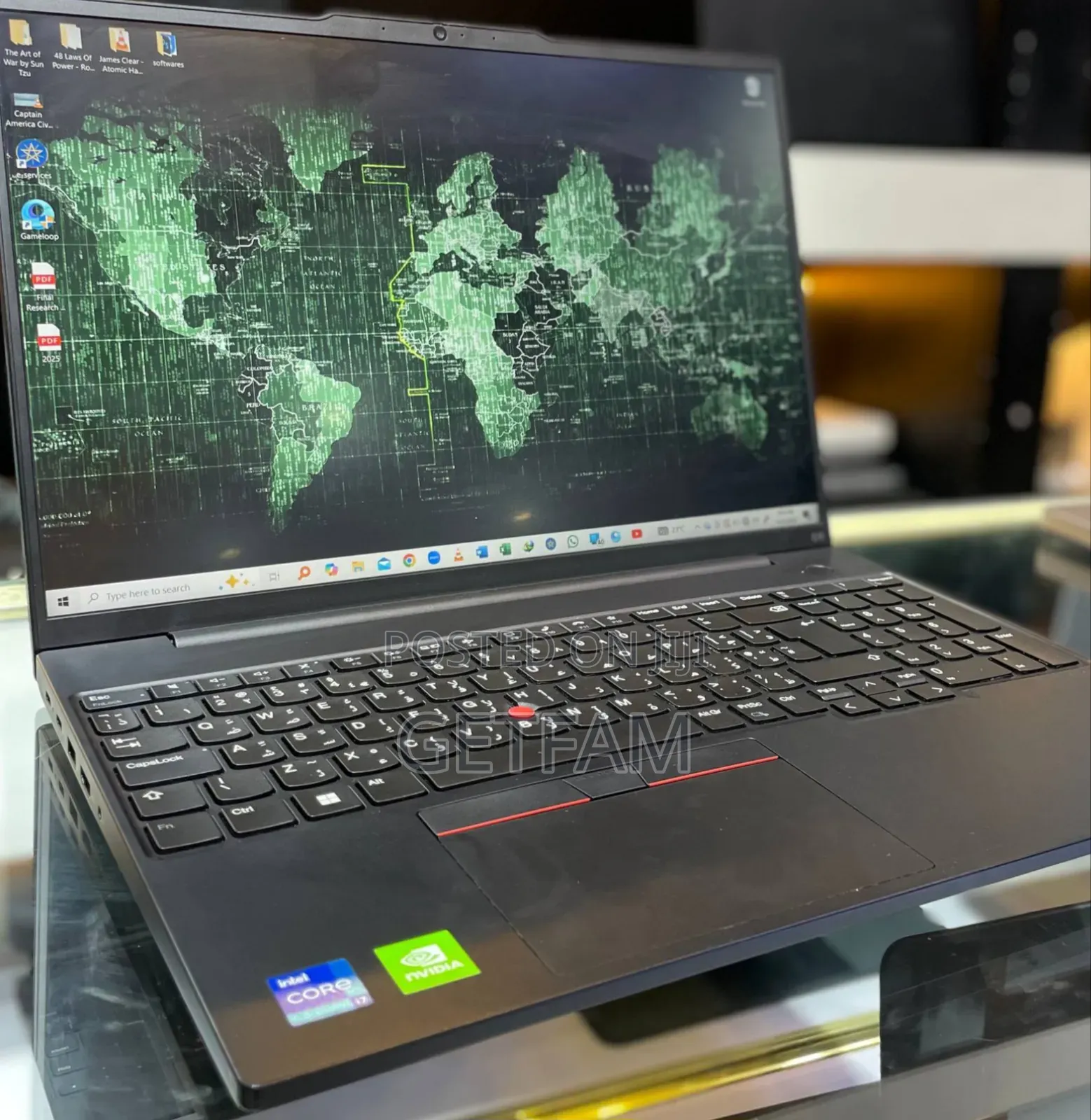 New Laptop Lenovo ThinkPad E16 G1 16GB Intel Core I7 SSD 512GB