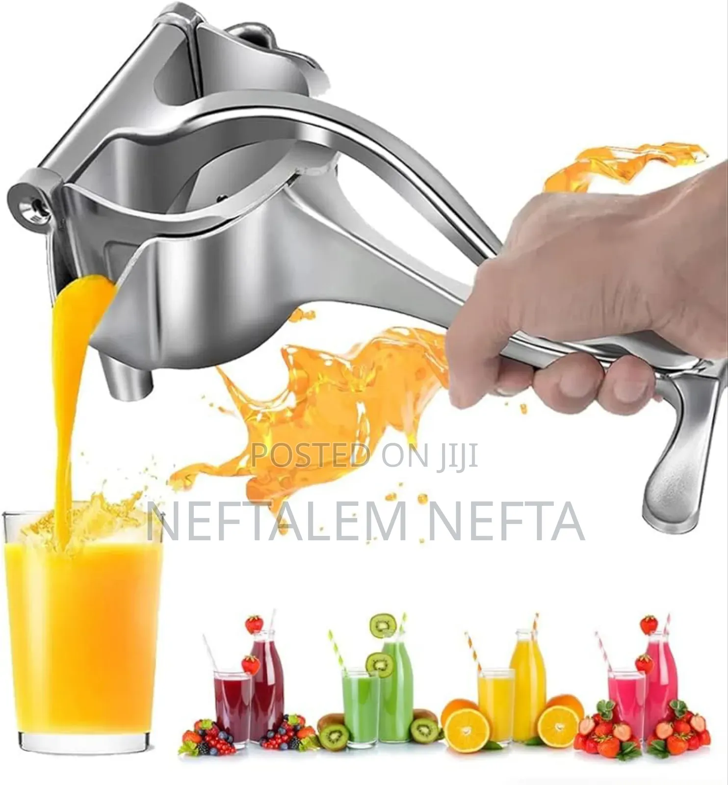 Manual Hand Press Fruit Juicer