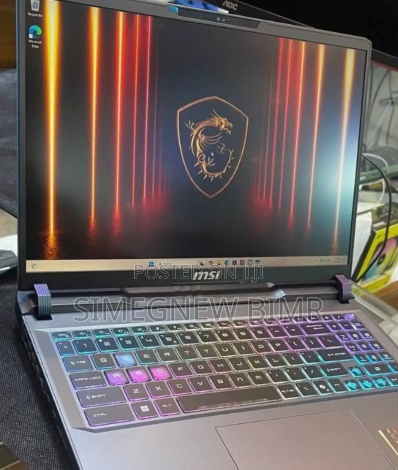 New Laptop MSI Vector 16 HX AI A2XWIG 16GB Intel Core Ultra 7 SSD 1T