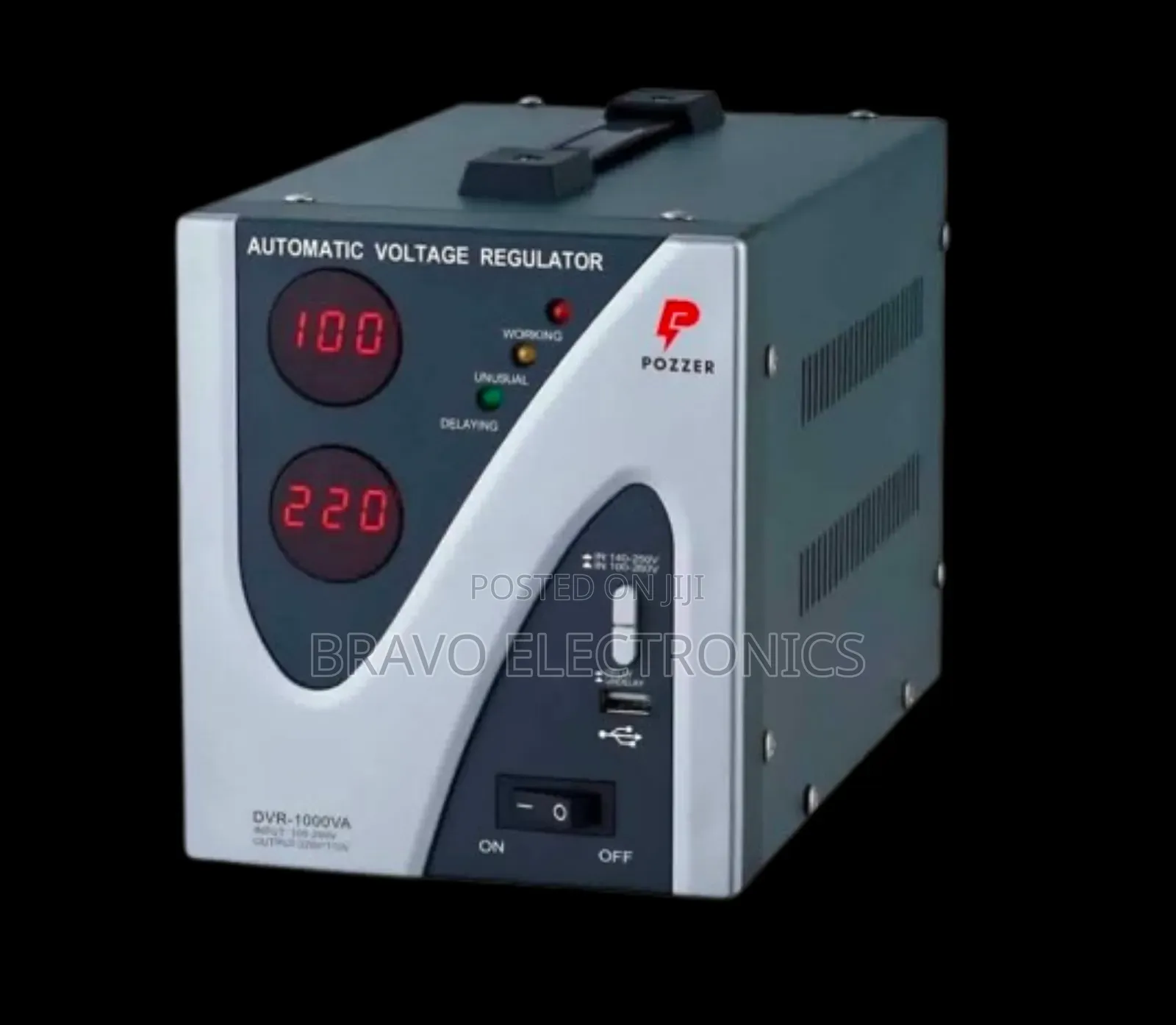 Pozzer 1000w Digital Stabilizer