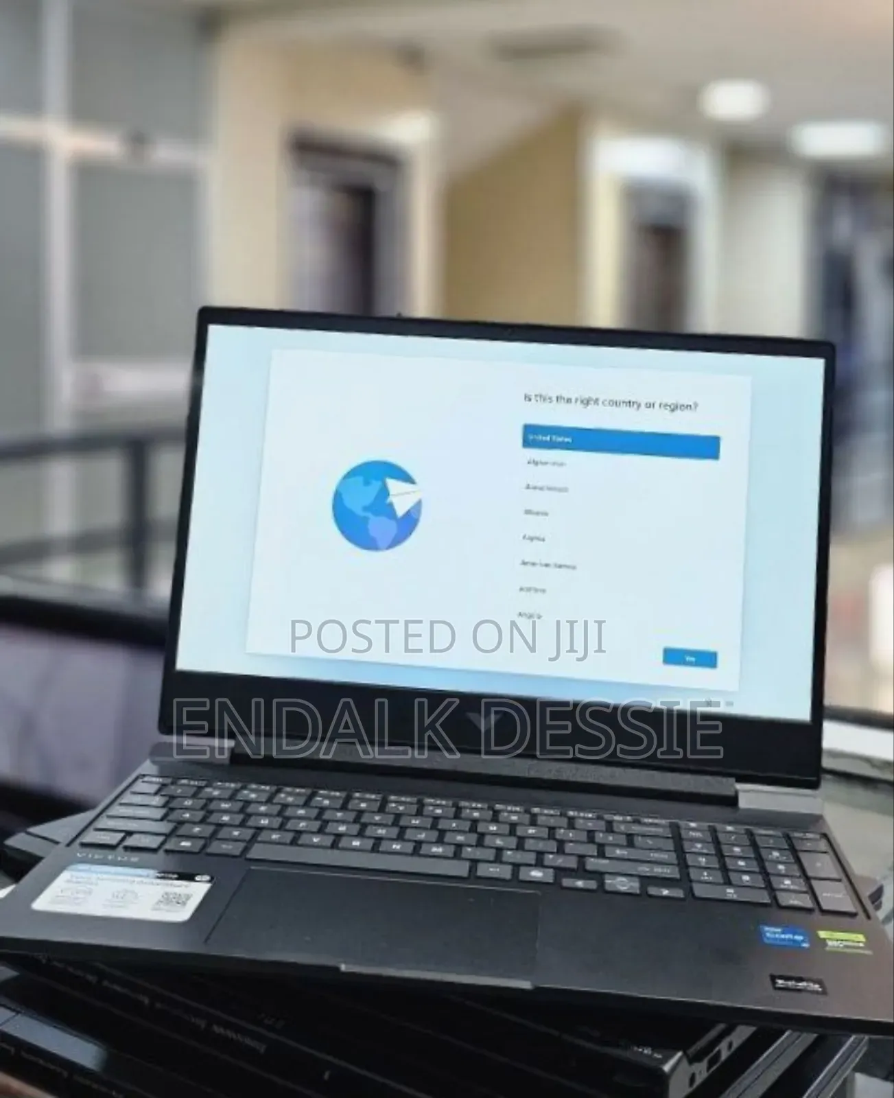 New Laptop HP Victus 15 8GB Intel Core I7 SSD 512GB