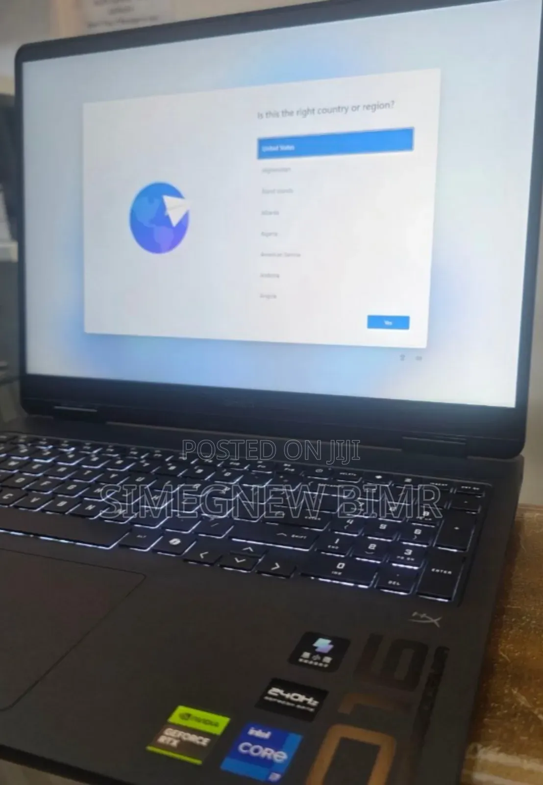 New Laptop HP Omen Max 16 16GB Intel Core I7 SSD 1T